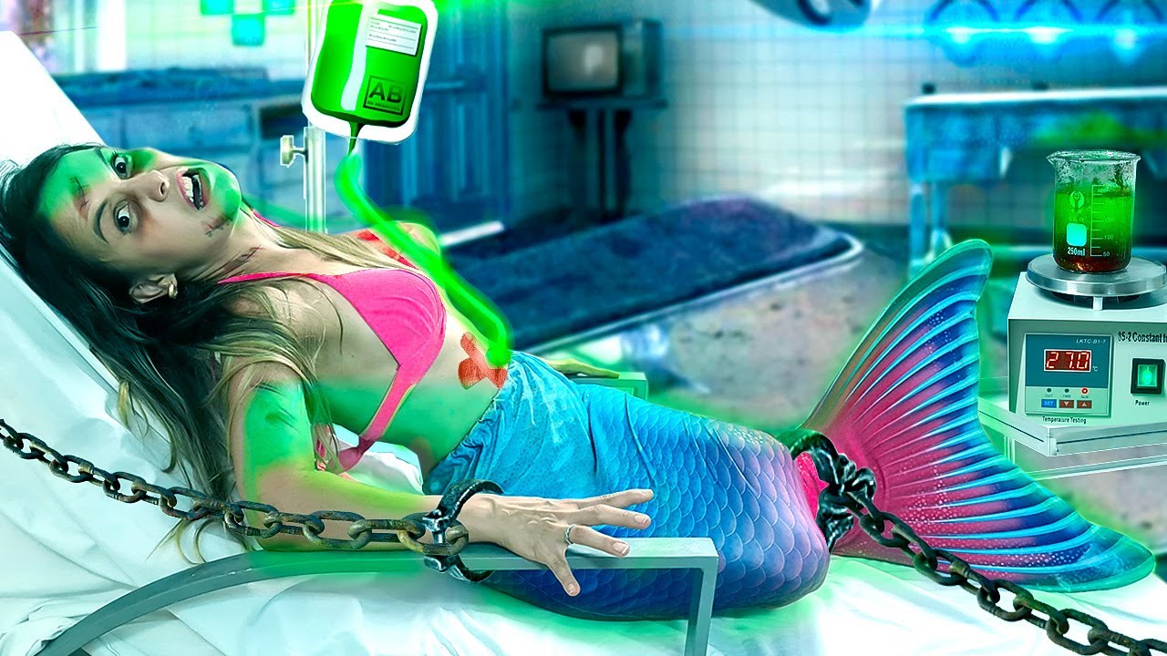 Mermaid Turns Into Zombie!
