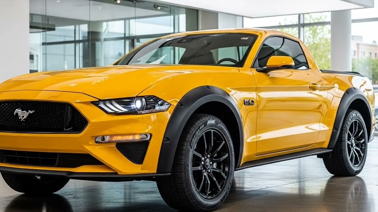 Probamos el Ford Mustang Pickup Truck 2026: ¿Vale la Pena?