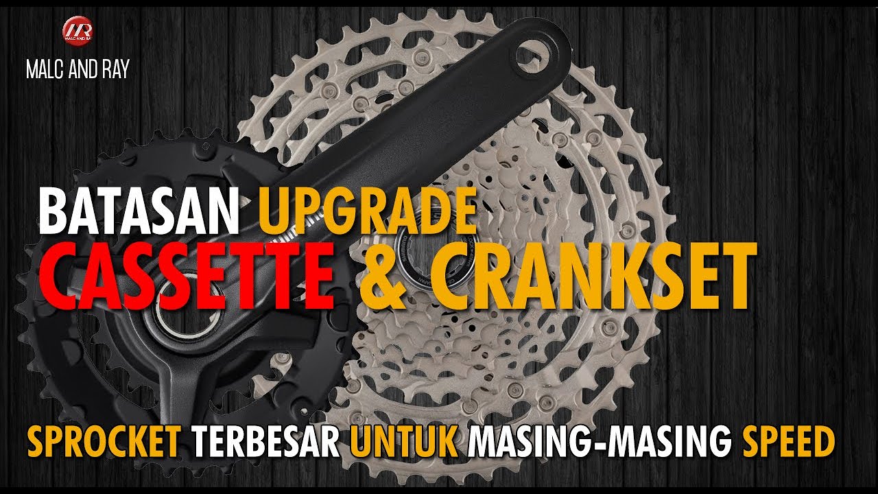 Gowes - Batasan Upgrade Cassette dan Crankset (121)