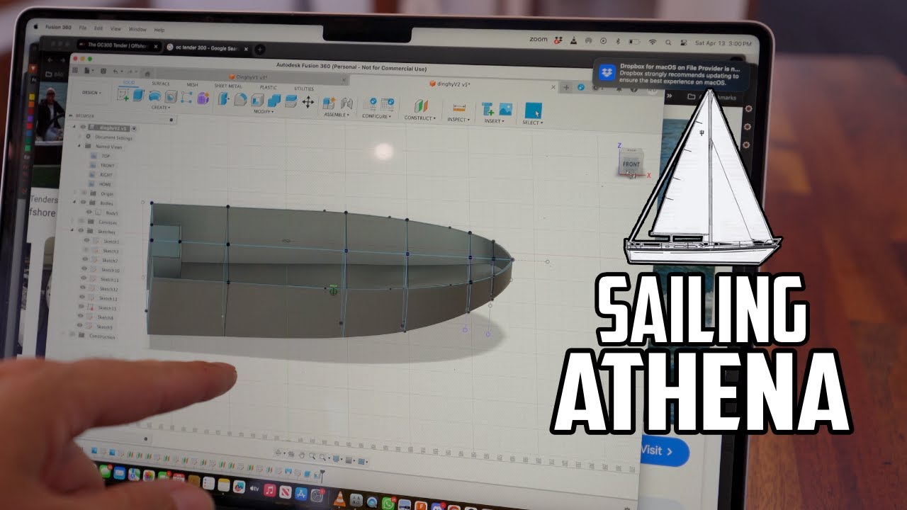 Sail Life — самодельная лодка из углеродного волокна с пенопластовым сердечником
