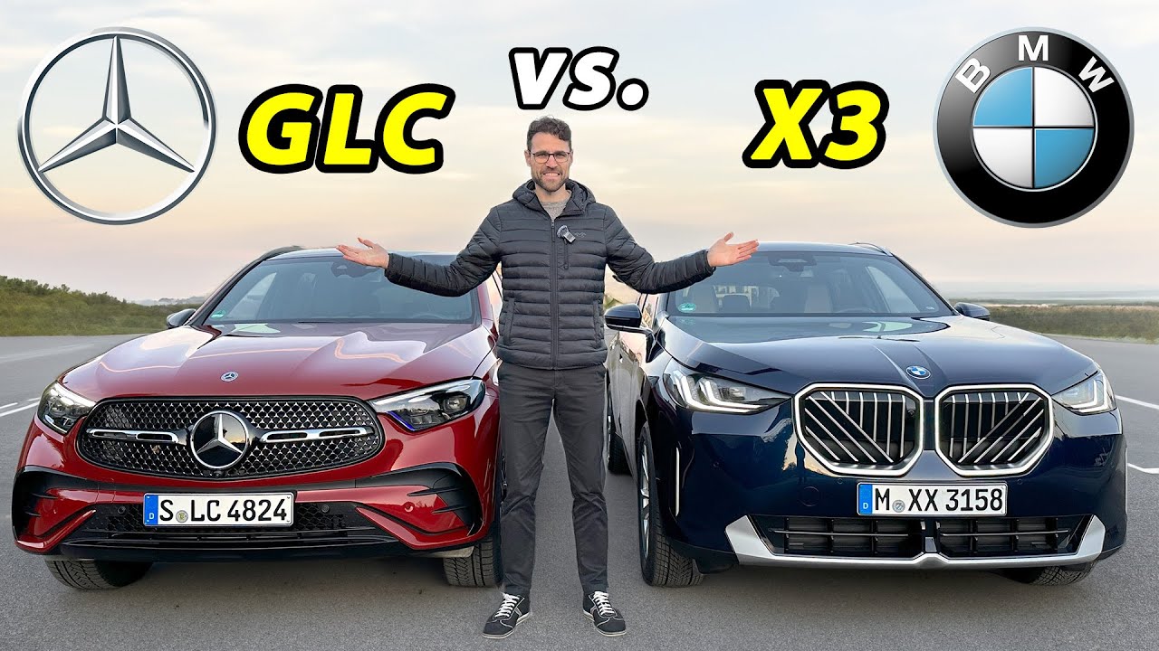 all-new BMW X3 vs Mercedes GLC comparison REVIEW - who has the best mid-size premium SUV?