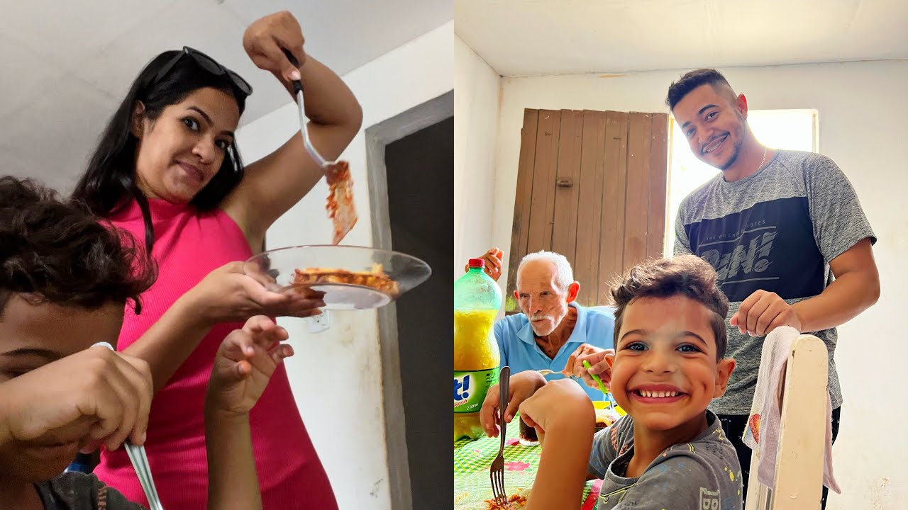 LUCAS FEZ UM ALMOÇO ESPECIAL PRA MIM NA CASA DELE