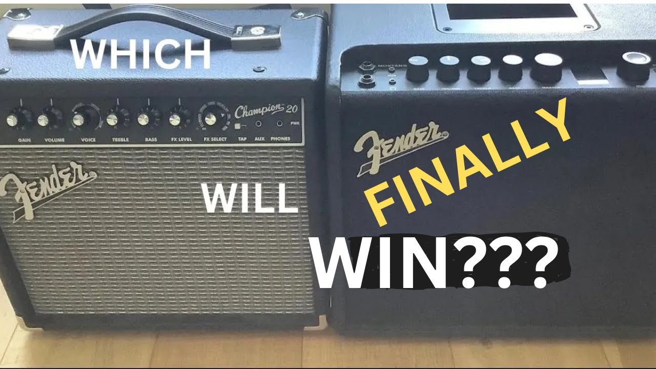 Fender Champion Amps vs. Mustang LT's: The FINAL Verdict