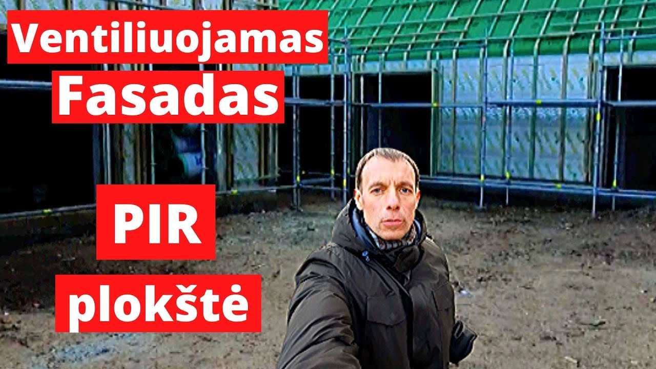 Ventiliuojamas fasadas | Namo statymas | Statybos