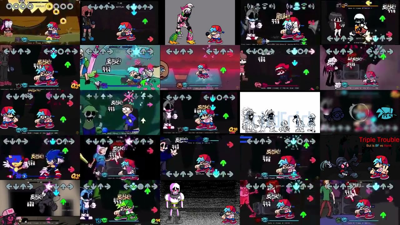 Triple Trouble but it's 25 covers at once