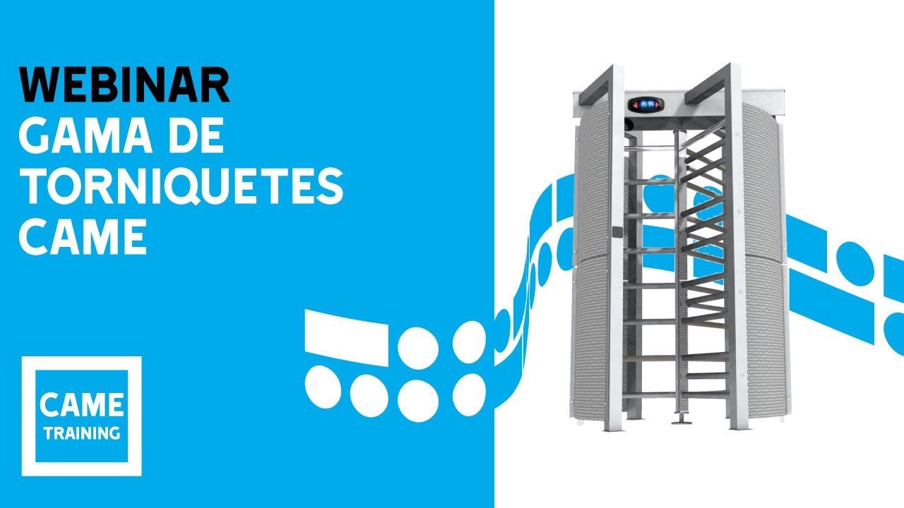 Webinar: La Gama Completa de Torniquetes