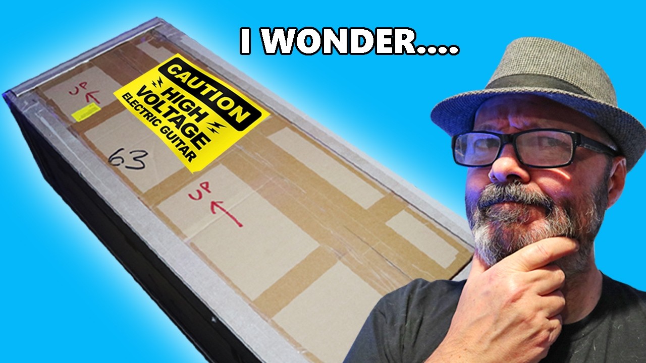 UNBOXING a big box from Japan with TWO GUITARS, let's see what they are!