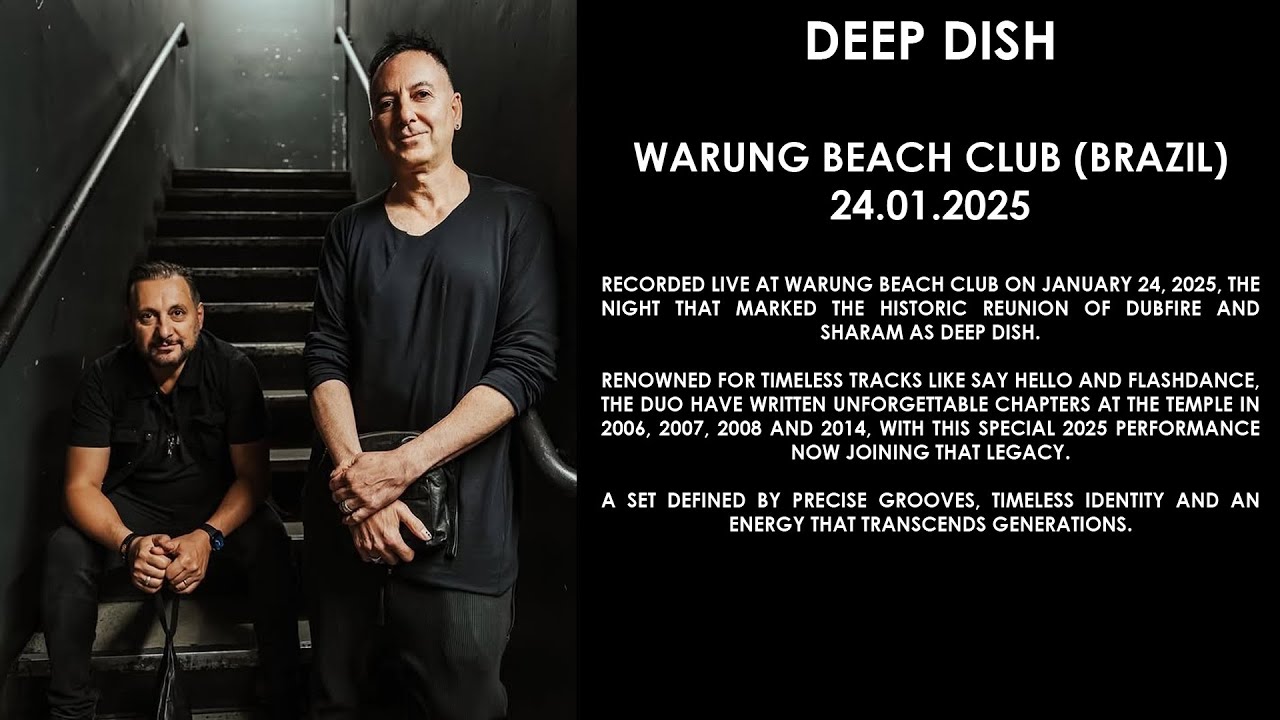 DEEP DISH (Iran) @ Warung Beach Club (Brazil) 24.01.2025