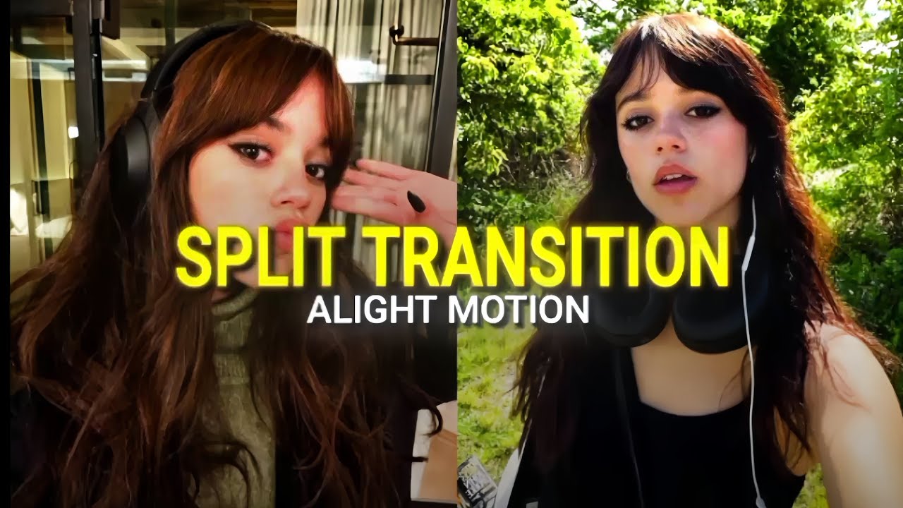 Split transition Tutorial in alight motion