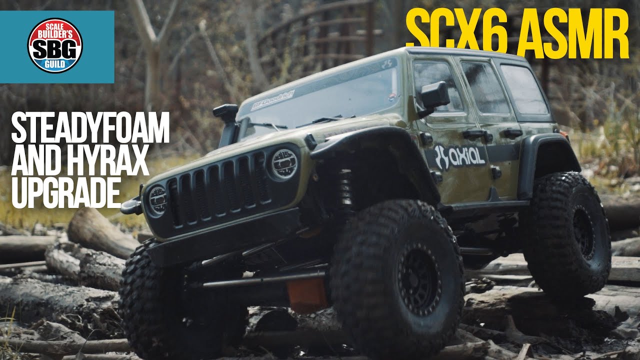 Axial SCX6 with SteadyFoam ASMR