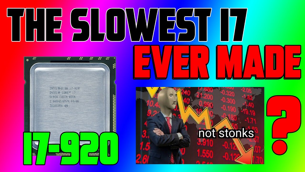 Testing i7-920 in 2020! (11 Games Benchmarked)