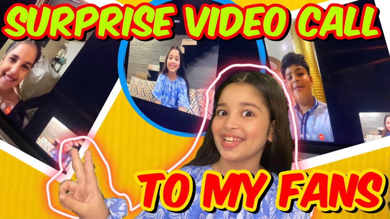 Aayat Arif || Surprise Video Call To My Fans || vlog