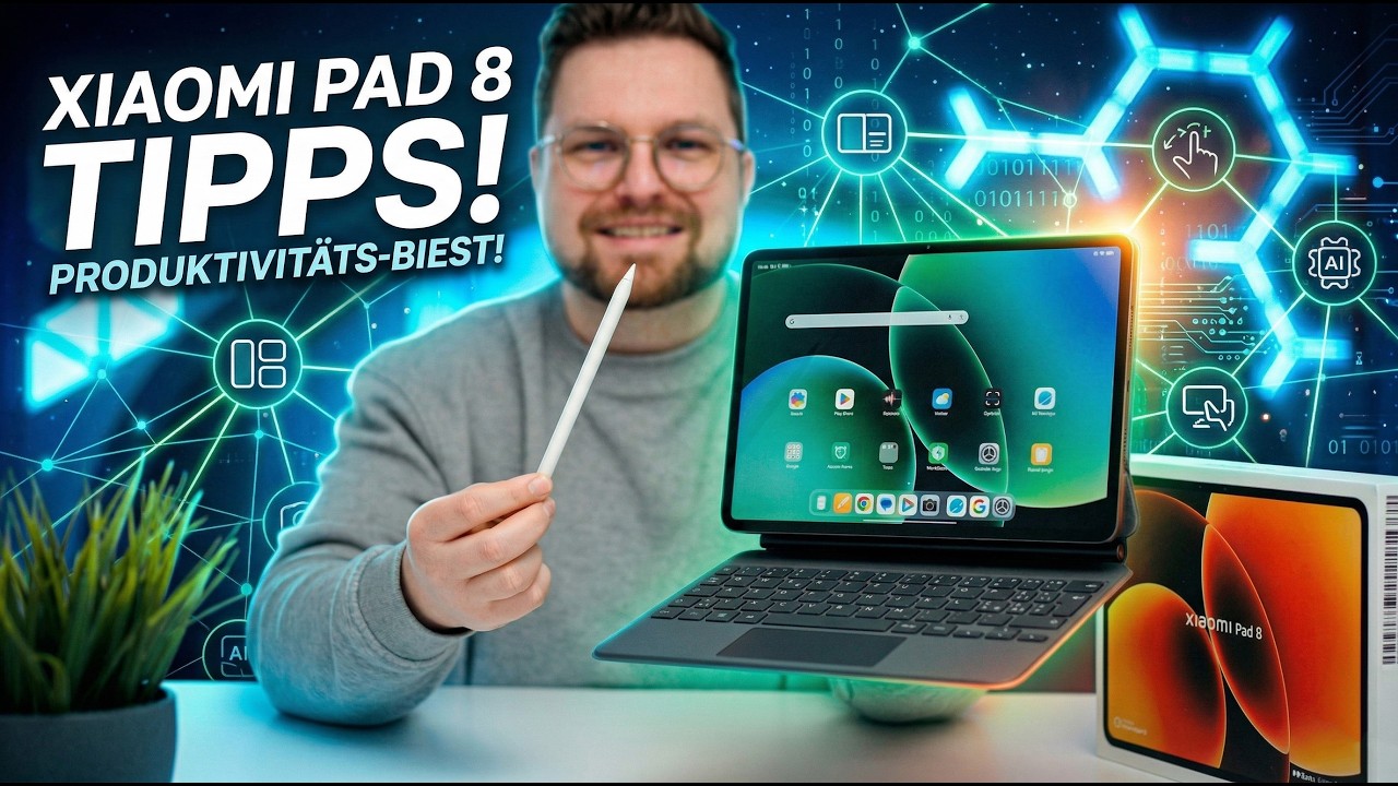 Darum Xiaomi Pad 8 kaufen! Die BESTEN HyperOS 3 Tablet Tipps 🔥