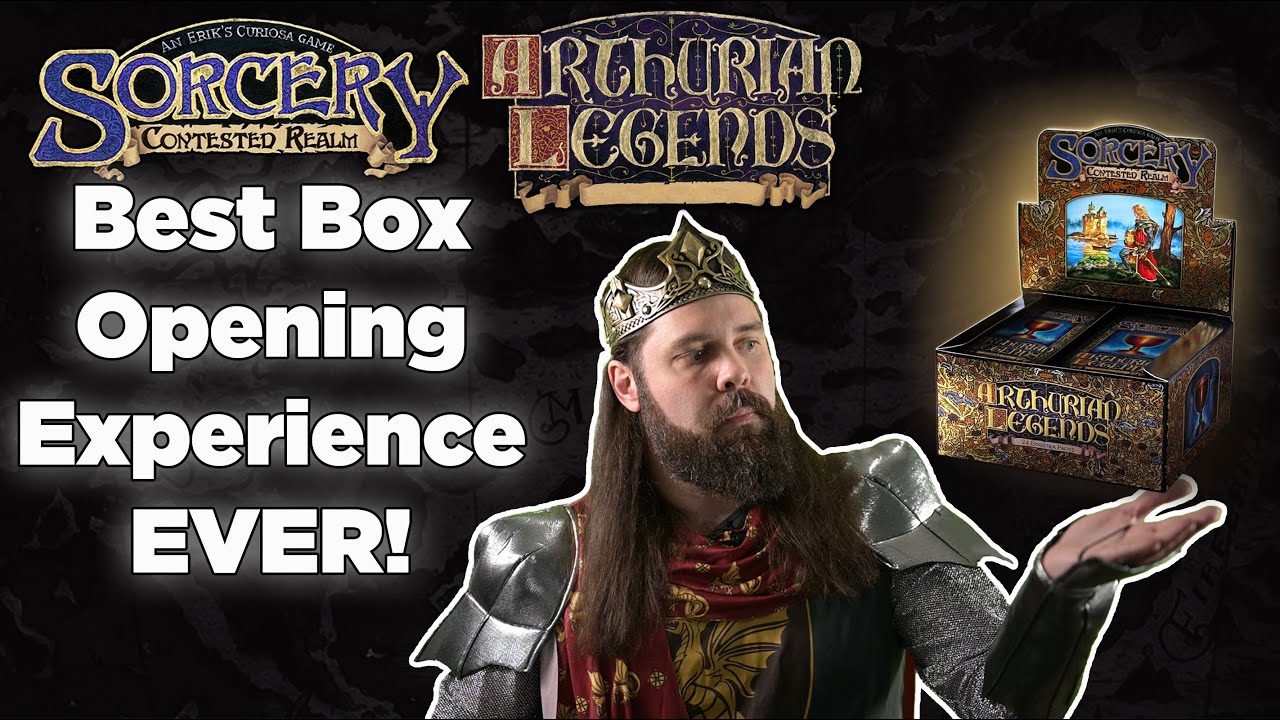 BEST opening experience EVER! Sorcery TCG Arthurian Legends