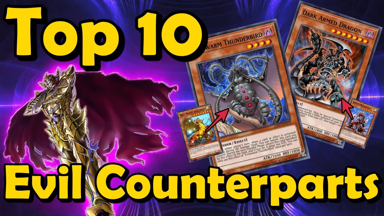 Top 10 Monsters With Evil Counterparts in YuGiOh