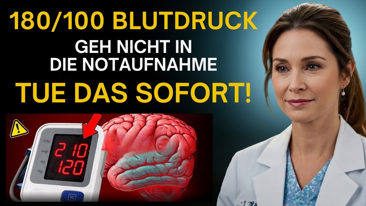 Ein Kardiologe enthüllt: So senken Sie Ihren Blutdruck SOFORT – kaum jemand kennt diesen Trick