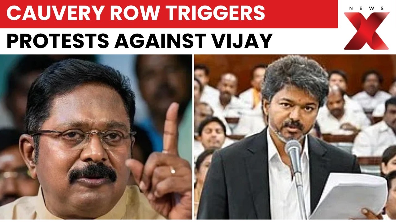 Cauvery Water Row Sparks Karnataka Protests, Vijay Film Targeted Amid Escalating Tensions | NewsX