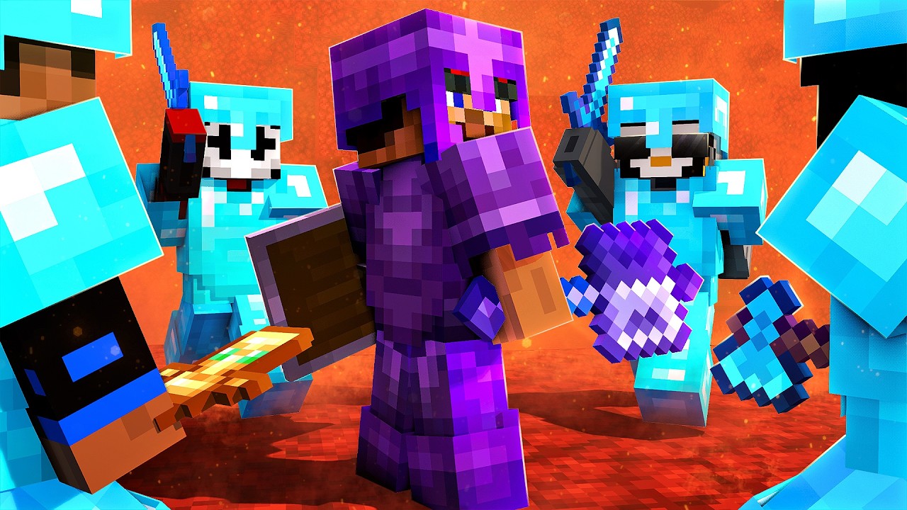 We SNEAK ATTACKED this OP Player on the Lifesteal SMP