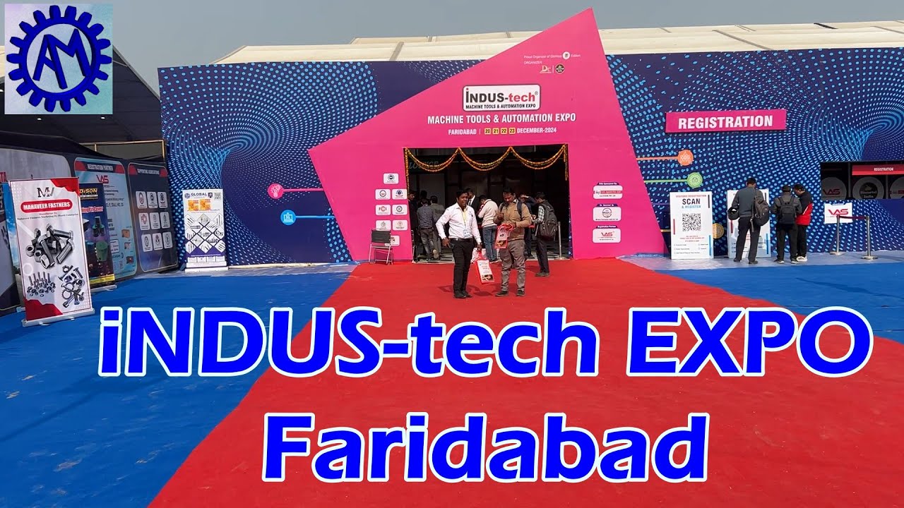 INDUS-TECH MACHINE TOOL & AUTOMATION EXPO ! Faridabad December 2024 !! ASK Mechnology !!!
