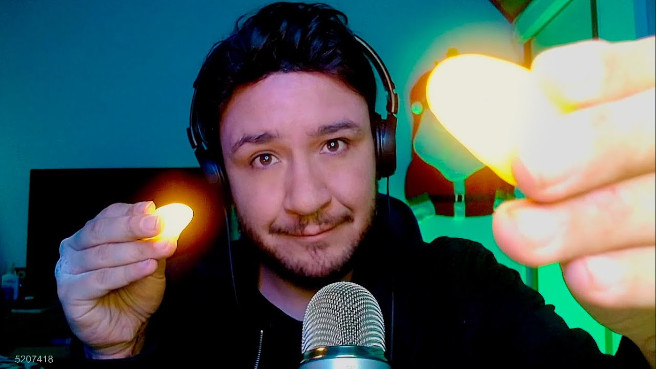 ASMR Luces Mágicas  (Visual & Mouth Sounds) Te Quito Tus Malos Pensamientos [Sleepy Legend ASMR]