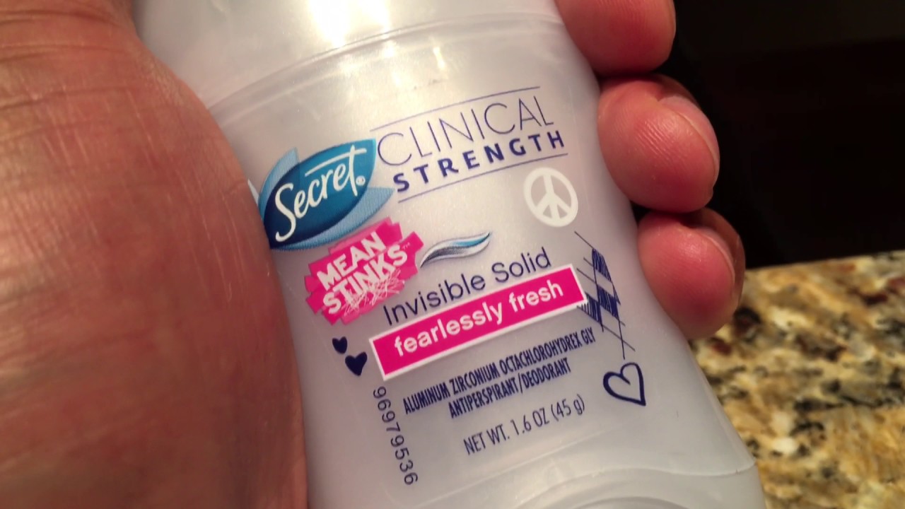 SECRET DEODORANT REVIEW