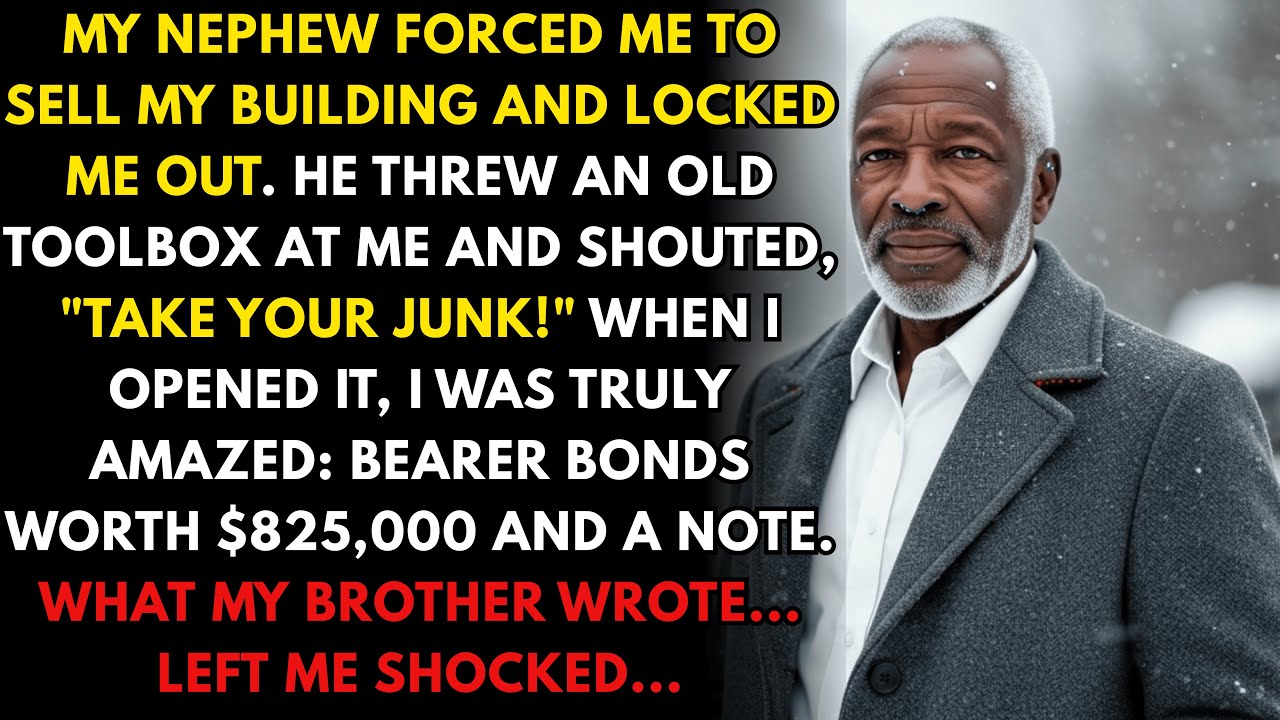 I WAS SHOCKED! MY NEPHEW THREW MY TOOLBOX AT ME..$825,000 IN BONDS & A LETTER FROM MY DEAD BROTHE...