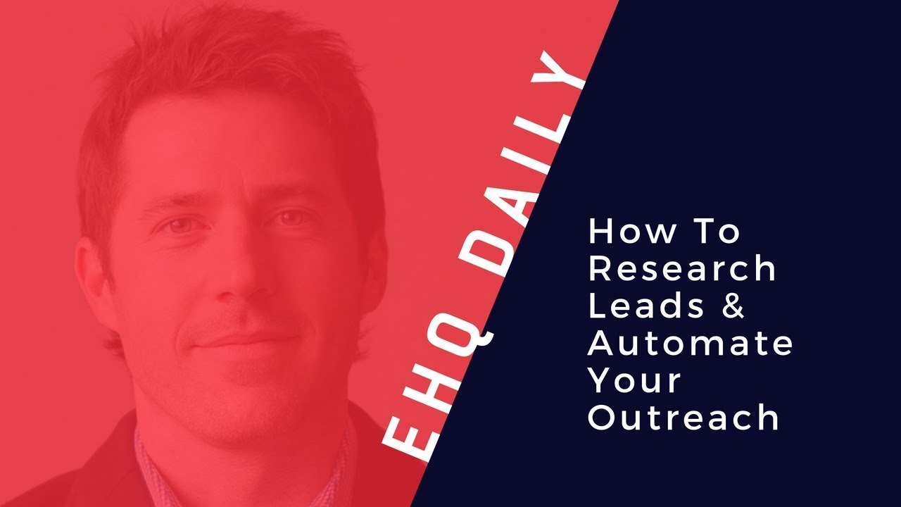 How To Research Leads And Automate Your Outreach - Ryan O&rsquo;Donnell Interview, Replyify