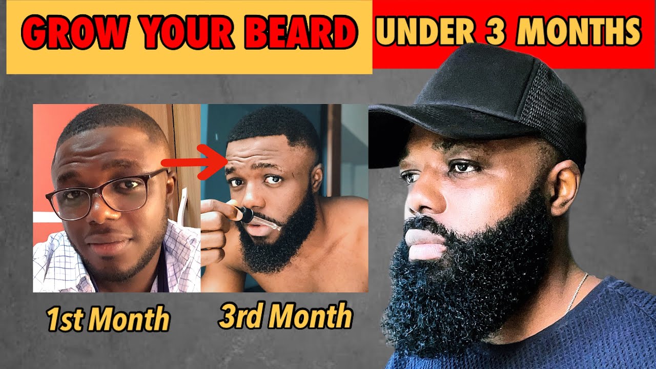 How To Grow A Full Beard In Less Than 3 Months In 2024(FULL GUIDES)