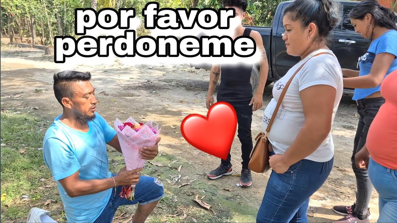 El hermo de TACHA le pide perdon a NORA con un ramo de rosas por Tocarle las Nalgas a KIMBERLI