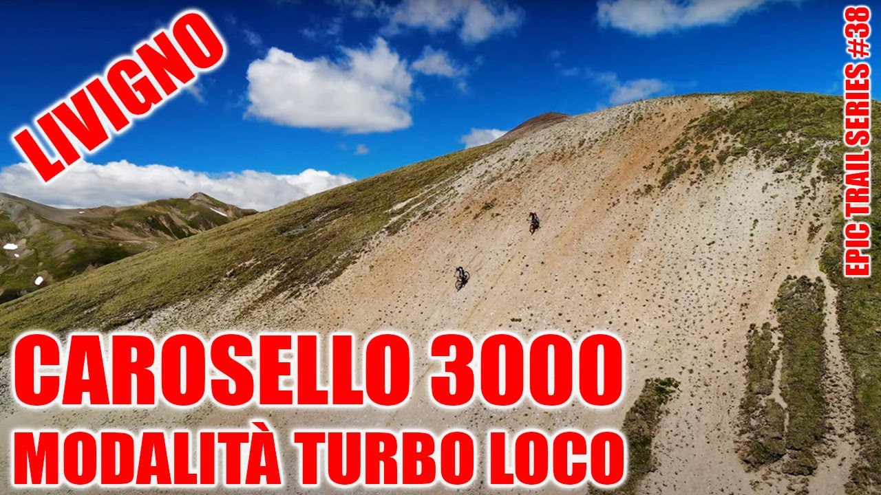 Livigno Carosello 3000 in modalità turbo loco