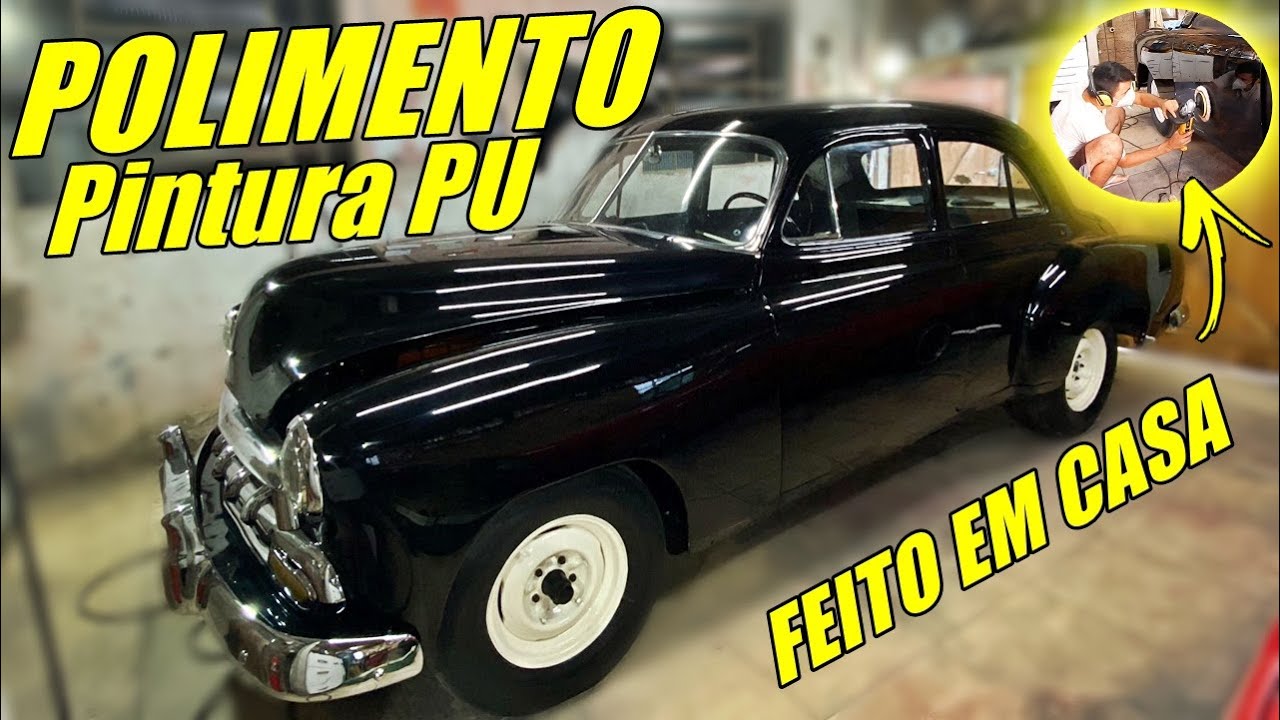 FIZ O POLIMENTO DA PINTURA NOVA EM CASA! SERÁ QUE FICOU BOM? (Parte 1)