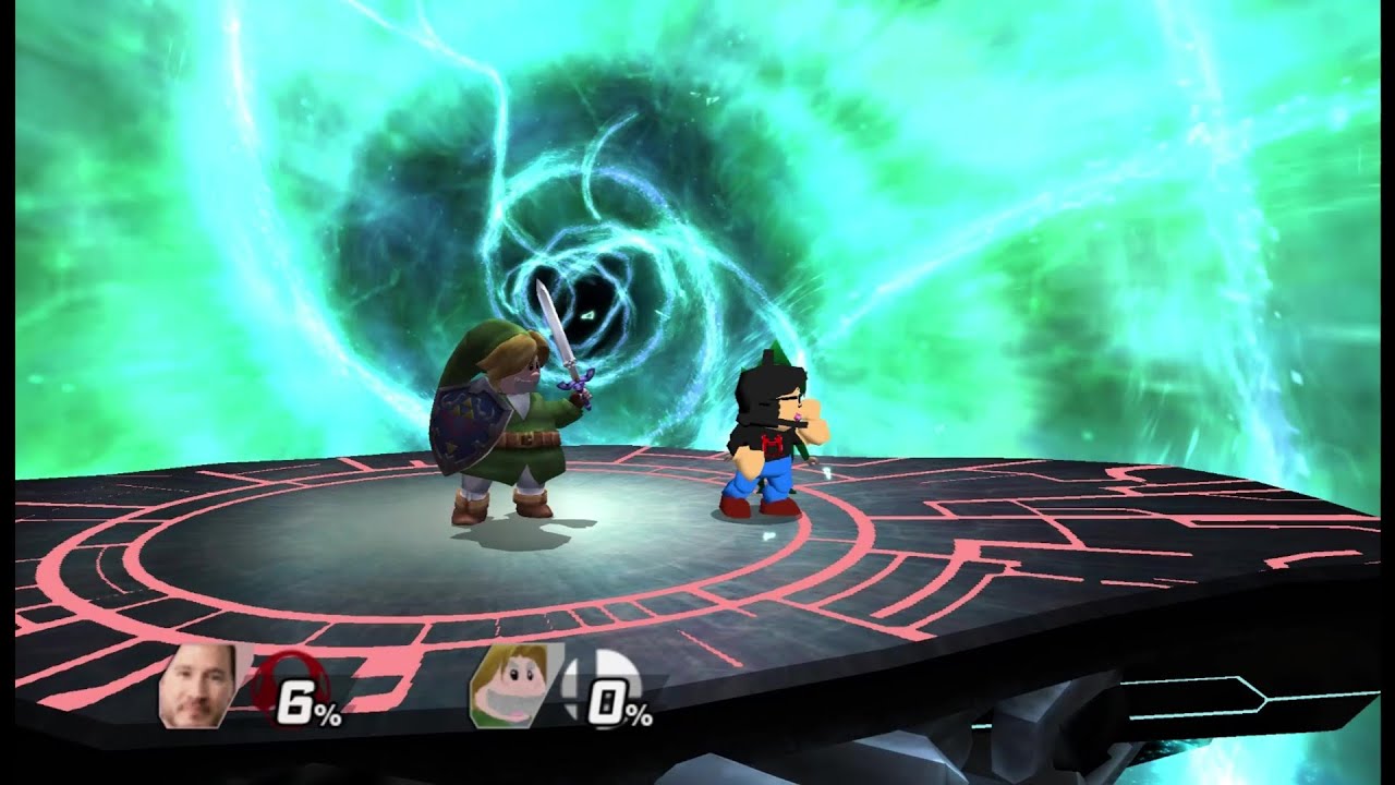 Демонстрация фанатского обновления 3.0 для Smash Bros Universe