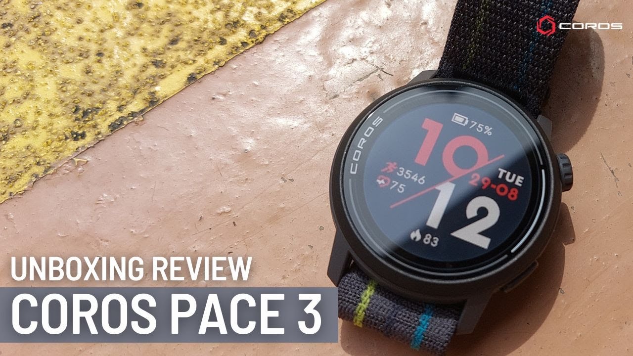 【先行評測】全面進化  輕量級之王——COROS PACE 3 開箱