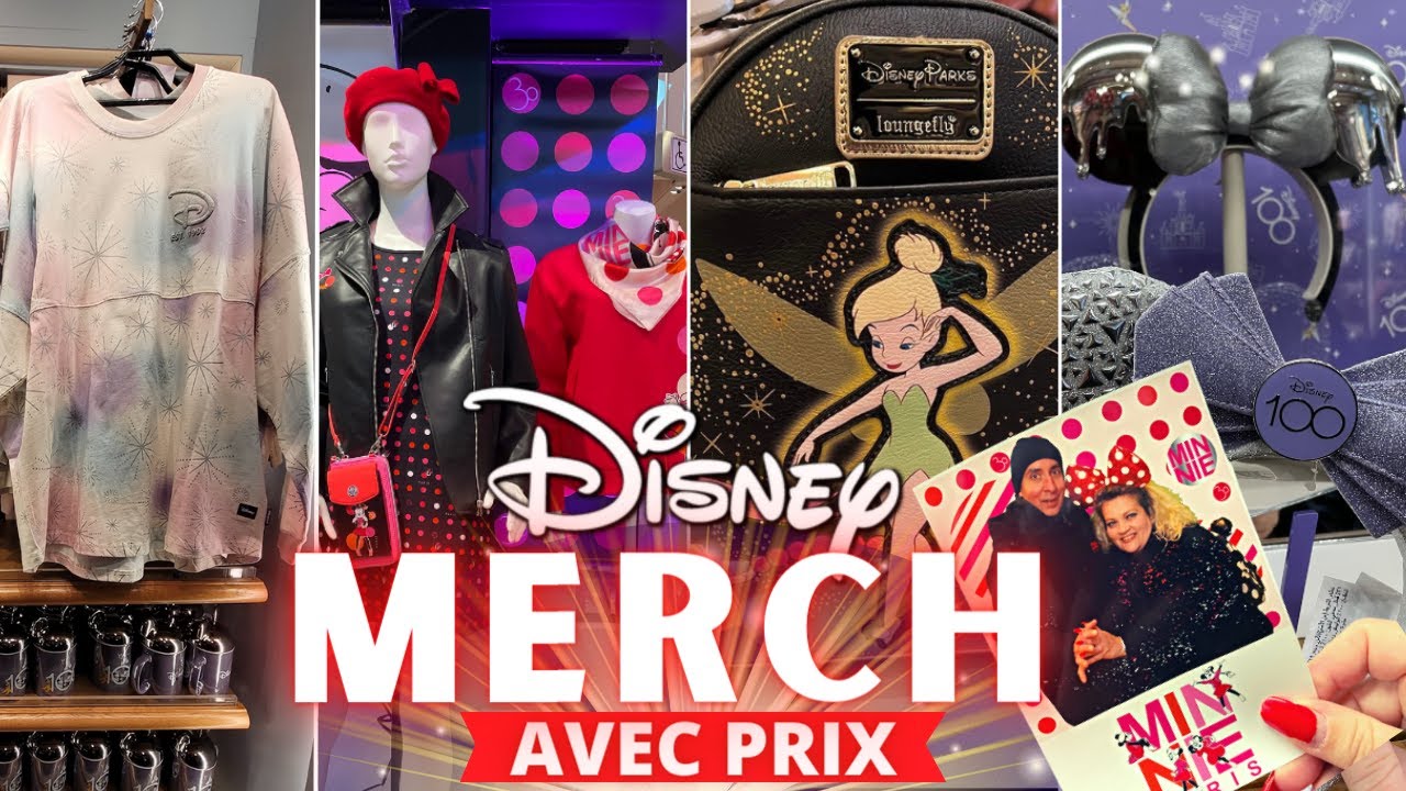 NOUVEAUTÉS DISNEY 100 ANS, MINNIE PARIS, LOUNGEFLY, MARVEL DISNEYLAND PARIS