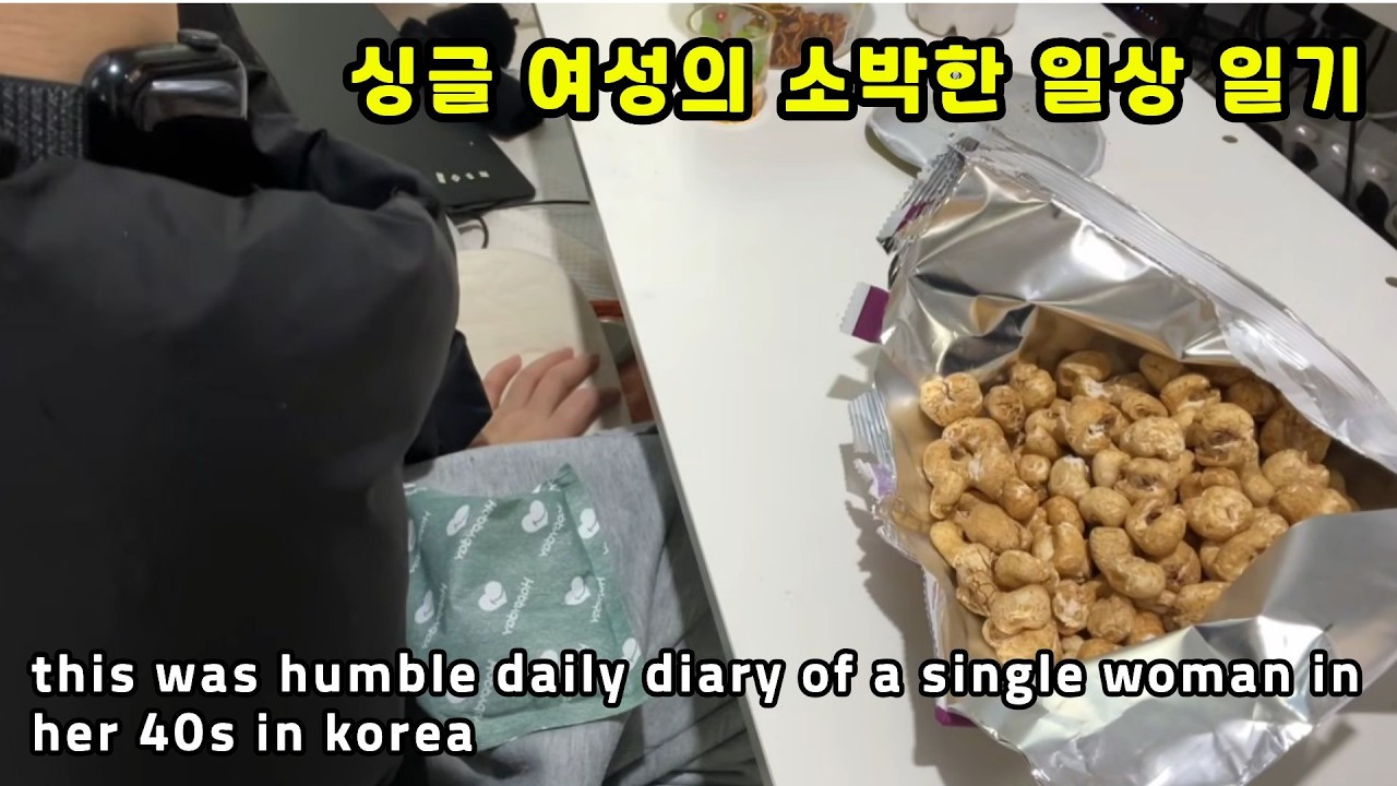The daily life of a poor woman in her 40s in Korea