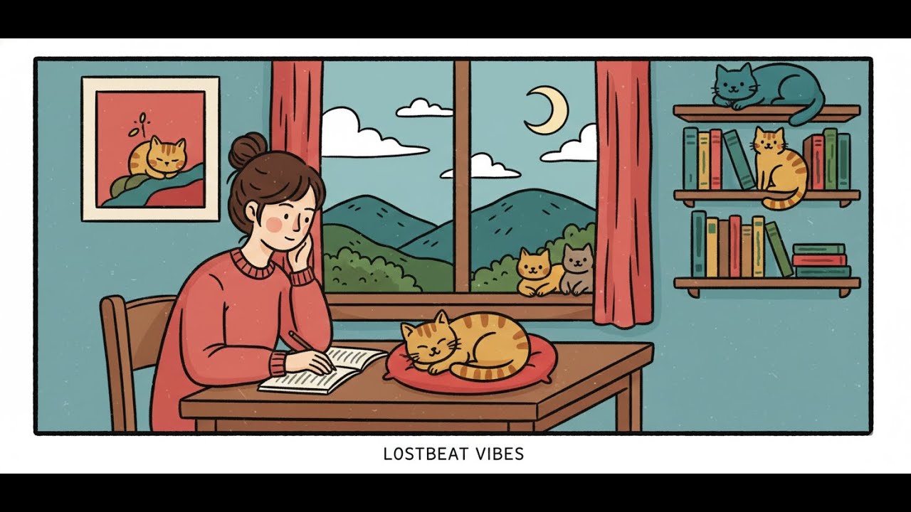 Lostbeat Vibes: 45 Mins of Creative Energy 🌿 Cheerful Lofi for Deep Focus