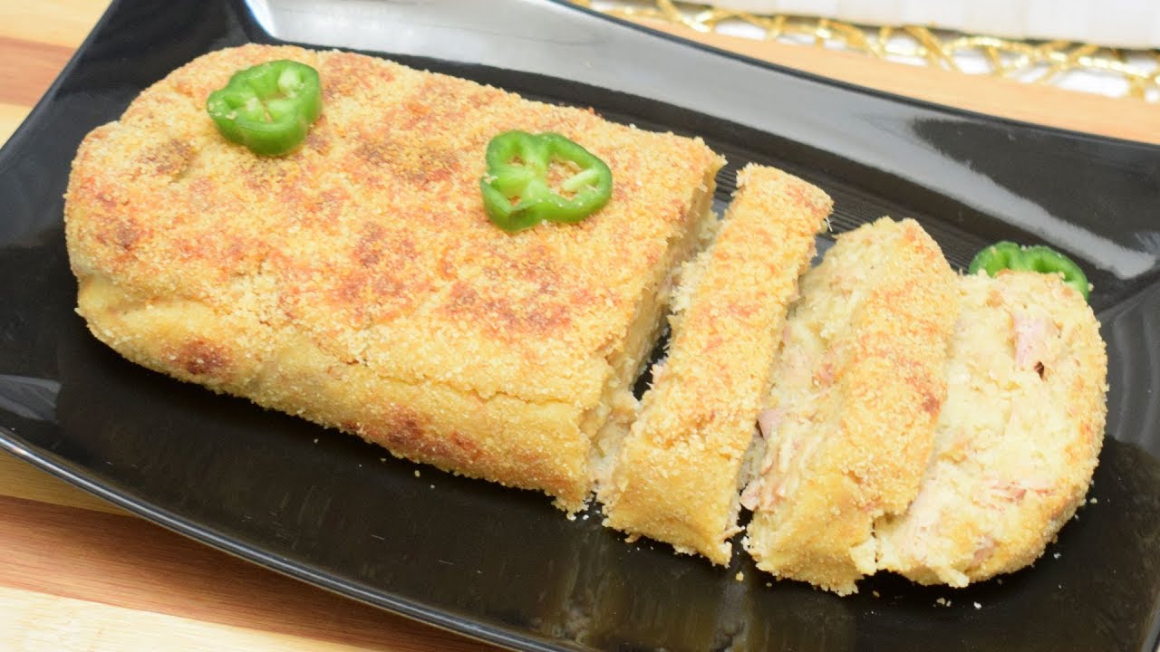 POLPETTONE DI TONNO E PATATE AL FORNO