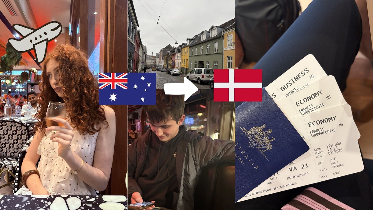 Moving across the WORLD at 19 | Starting my exchange life in Denmark 🇩🇰