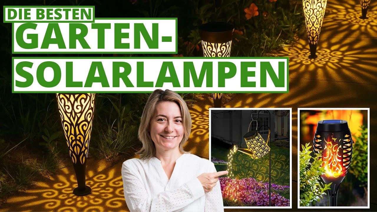 Beste Solarlampe f&uuml;r den Garten - 5 Fehler beim Kauf