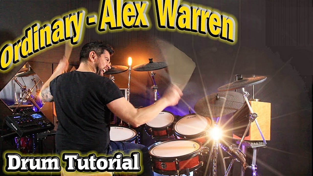 Alex Warren - Ordinary - Drum Tutorial Lesson