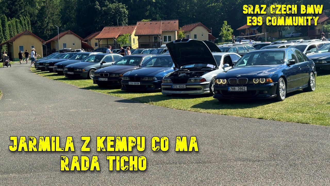 Každoroční sraz BMW E39 | RENOCAR | TOP ZVUK | Víkendový vlog z MORAVY