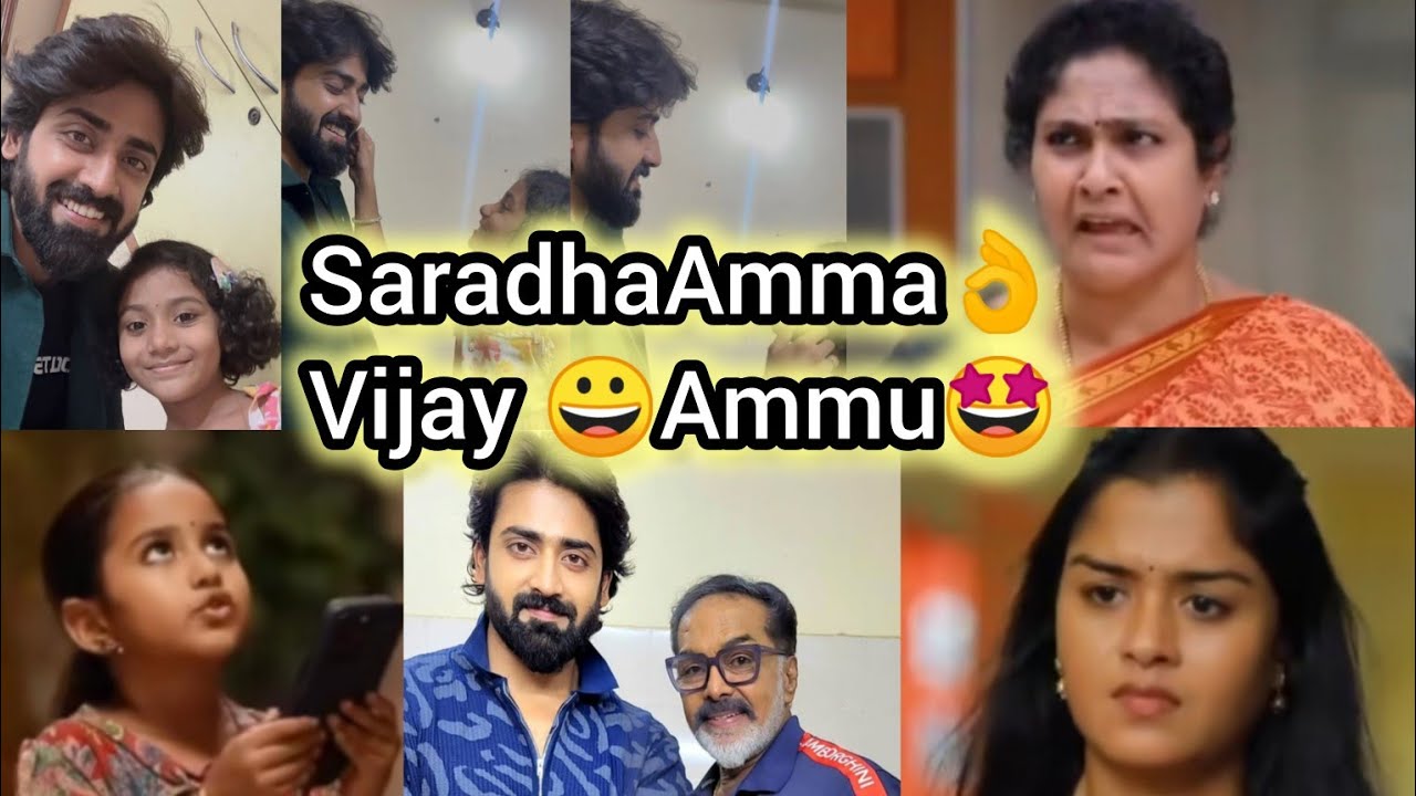 SaradhaAmma👌Ultimate😀Vijay 😀Ammu😊Vijay being Chithappa bts || 🤩😀😊😊😍😍😍🥰🥰🥰🥰🥰🥰🤩😀😊😍🥰😍🥰😍🤩😀😊😍🥰🤩😀😊🤗🤗🤗😍🥰😍🥰😍