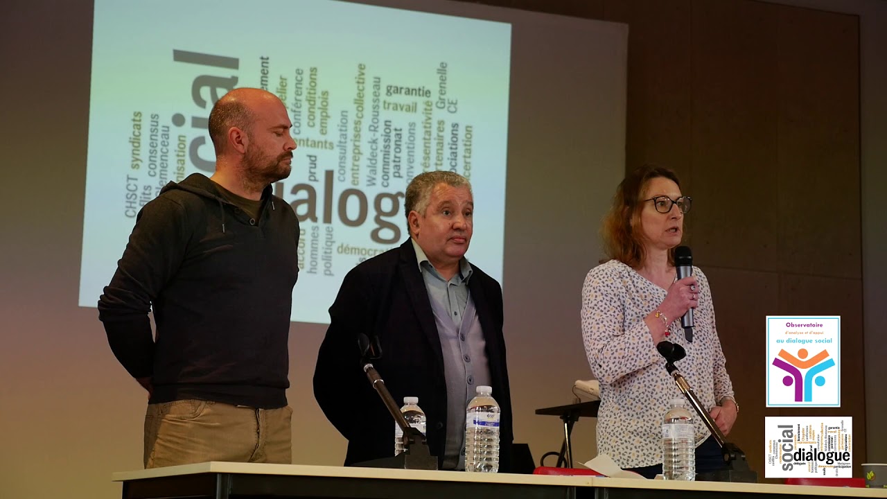 Rencontres dialogue social Vienne - Observatoire 86 - 09/04/2019