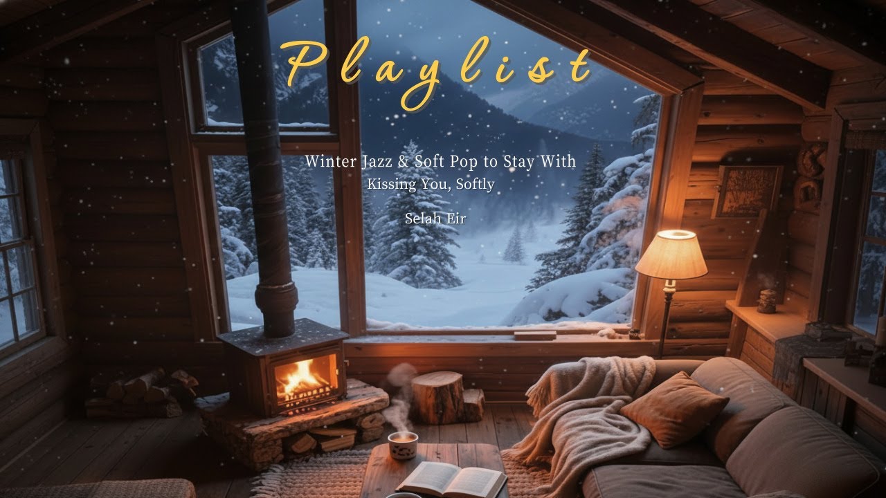 🍁 Playlist ❘ В зимней лесной хижине — время только для себя ❘ Winter Jazz ❘ Kissing You, Softly