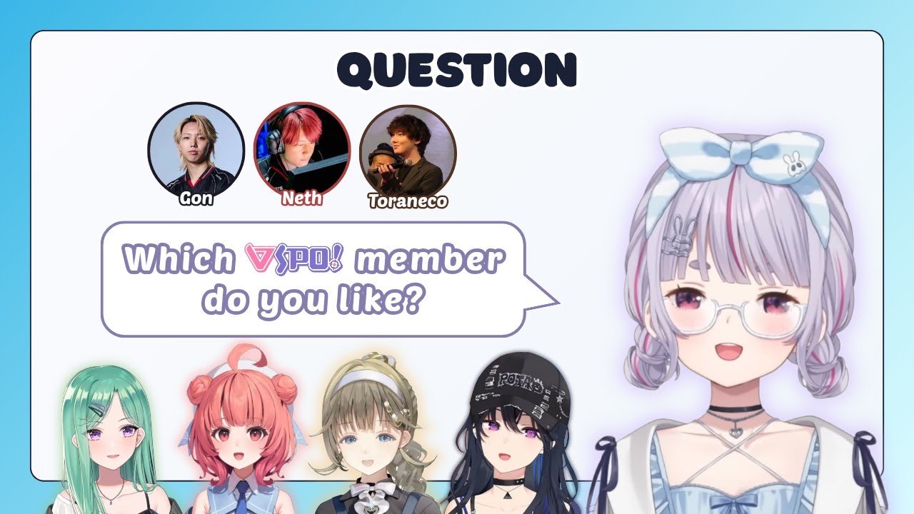 Mimitaya Questions Their Coaches【Lisa/Mimi/Beni/Uruha/Akari/VSPO!】ENG SUB