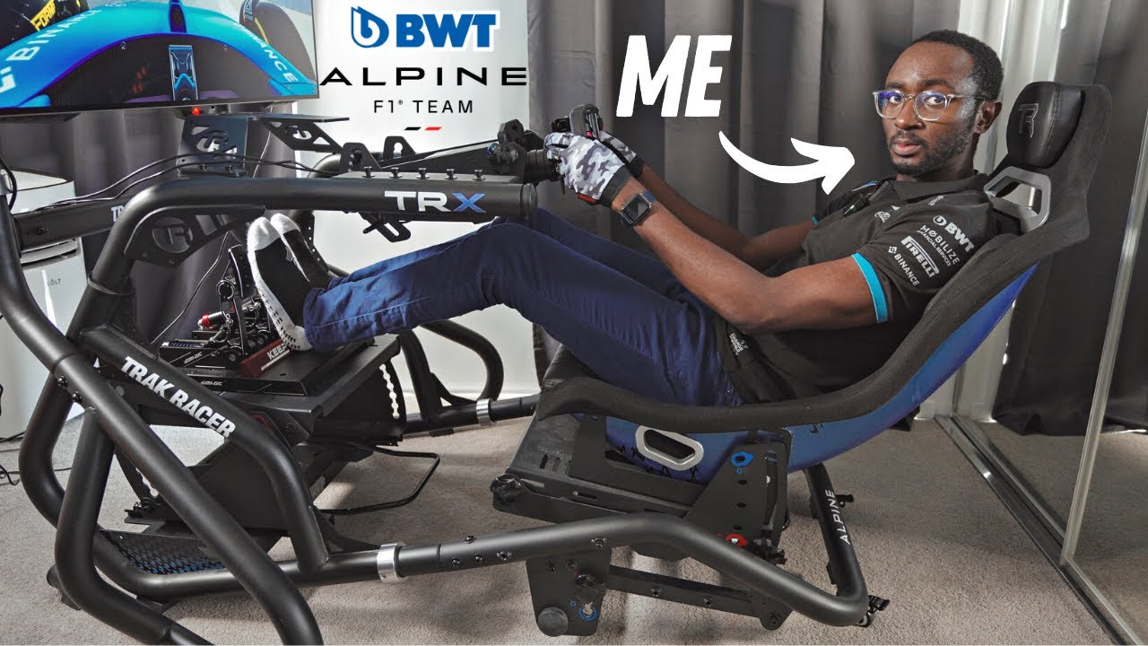 The Ultimate F1 Racing Sim Gaming Setup? TrakRacer Alpine Review