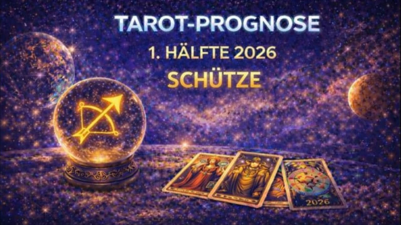 🌟✨ Schütze – Tarot-Prognose für das erste Halbjahr 2026 ✨🌟