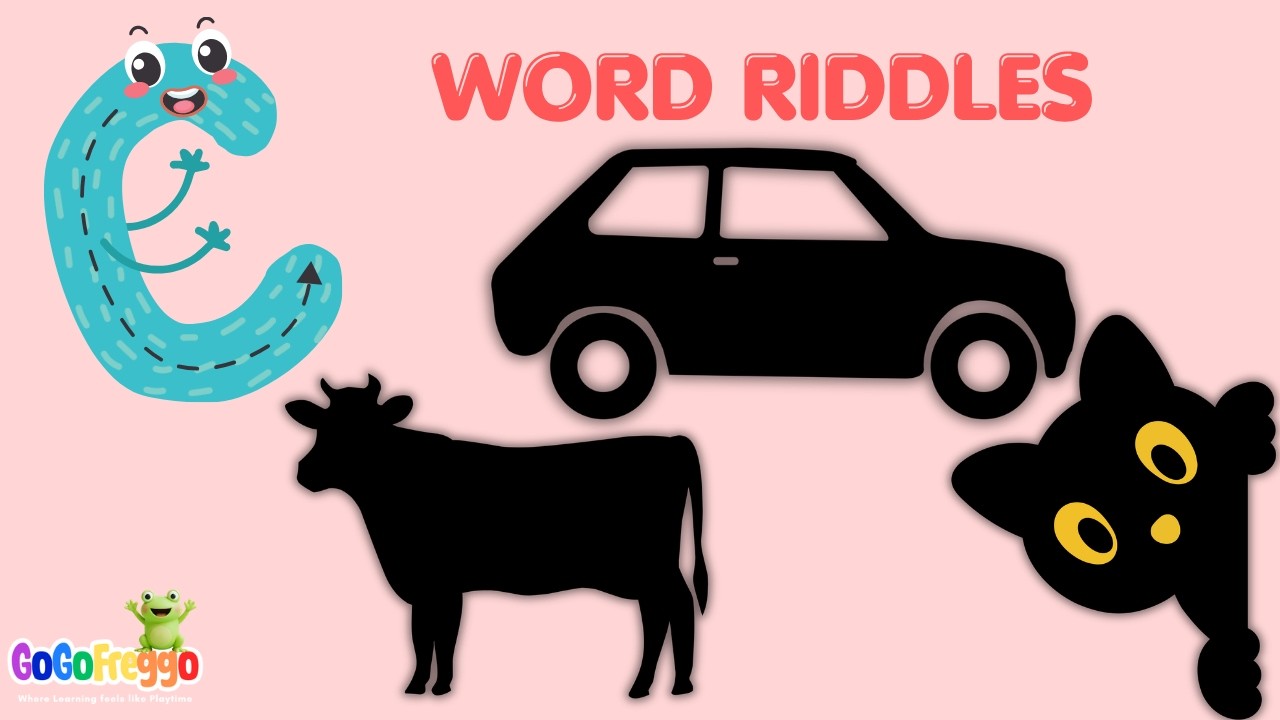 Guess the C Words | Alphabet Riddles for Kids #kidslearning #preschoollearning #toddlerlearning