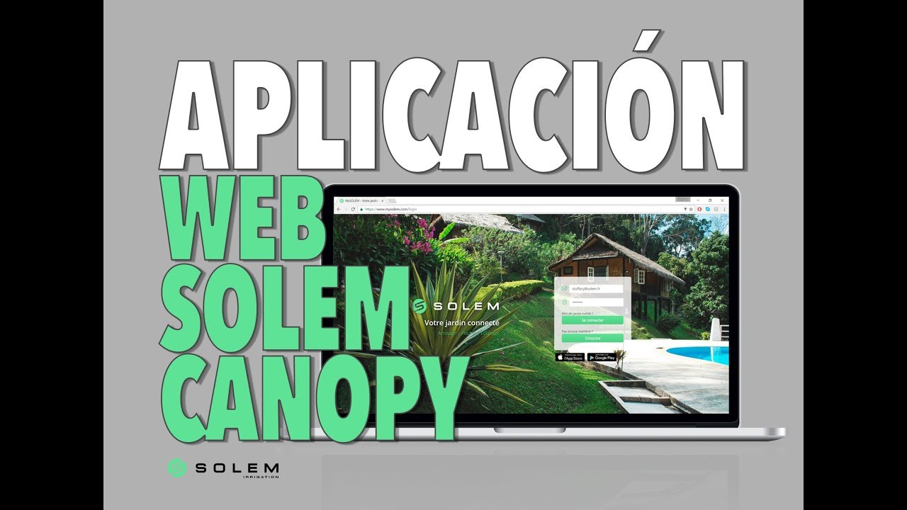Explicaci&oacute;n Aplicaci&oacute;n Solem Canopy