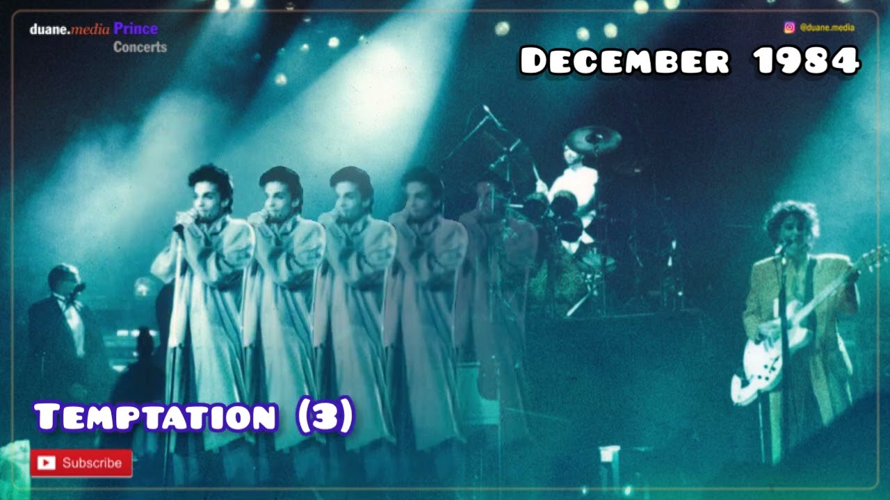 Prince Concert 024 (audio) | “Temptation” Rehearsals [x8] (1984) The Revolution @duane.PrinceDMSR